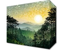 Obraz 20x20cm Mozaika Dźwięków Przyrody