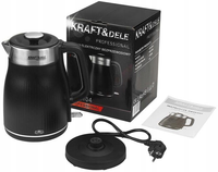 KRAFT&DELE CZAJNIK ELEKTRYCZNY 1,8L 2400W SZYBKIE GOTOWANIE WODY KD4104
