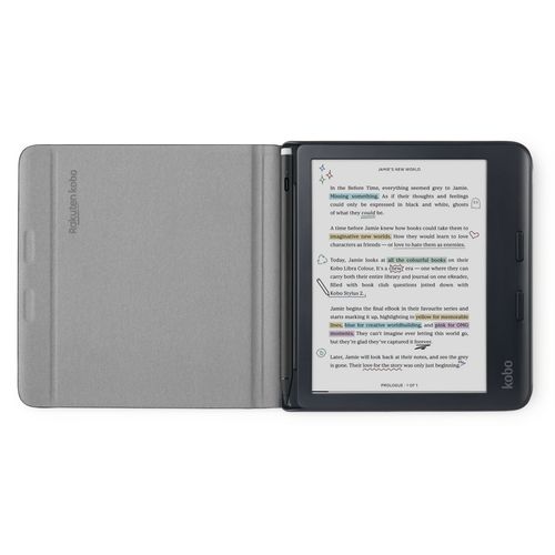 Etui Kobo Libra Colour Notebook Piaskowy Beż na Arena.pl