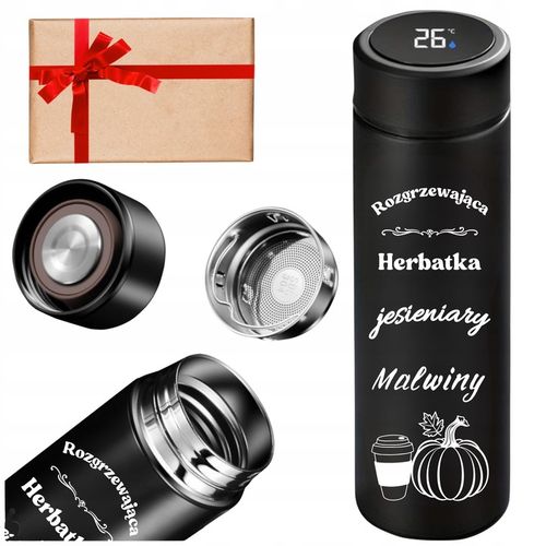 Kubek Termiczny z Czujnikiem Temperatury Grawer Prezent na Urodziny na Arena.pl