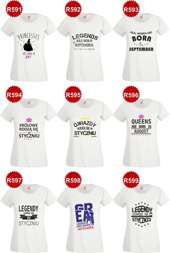 damska Koszulka kibica SIATKÓWKI T-SHIRT nadruk na Arena.pl