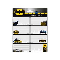 Naklejki szkolne na zeszyty Batman