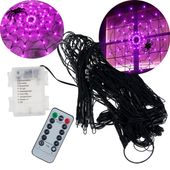 tg73019-2 pajęczyna 70 led sztuczna halloween świecąca lampki