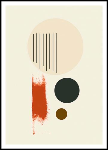 Plakat 70x100cm Symetryczna Struna na Arena.pl