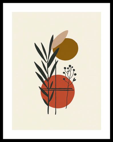 Plakat 30x40cm Kontrast w Botanice na Arena.pl