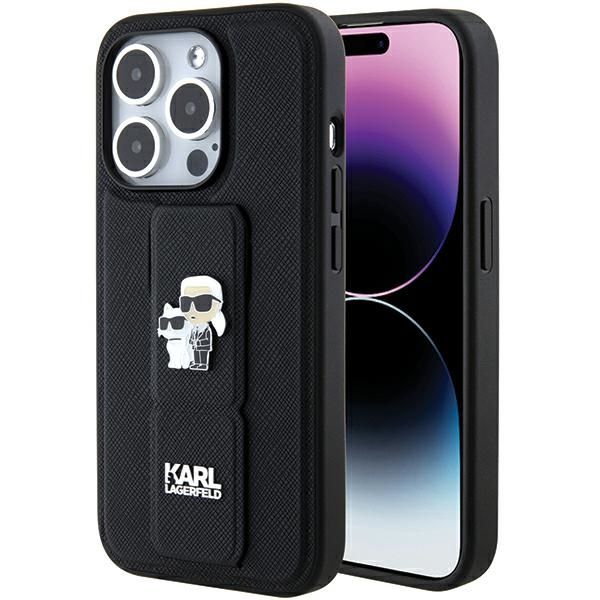 Etui Karl Lagerfeld do iPhone 15 Pro Max, Czarny zdjęcie 1
