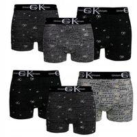 6x BOKSERKI MĘSKIE BAWEŁNIANE XL