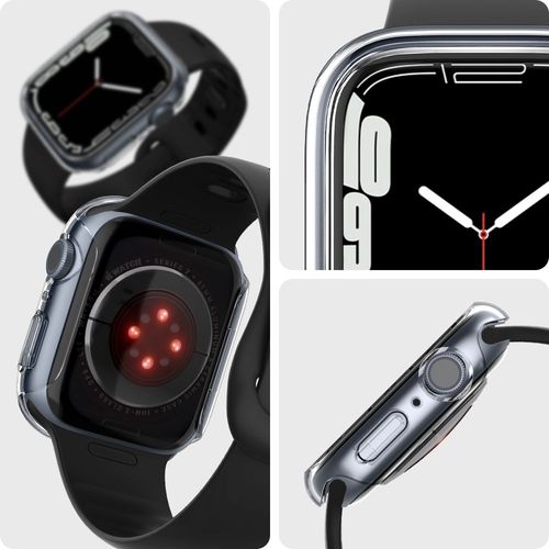 spigen thin fit apple watch 7 / 8 / 9 (45 mm) crystal clear na Arena.pl