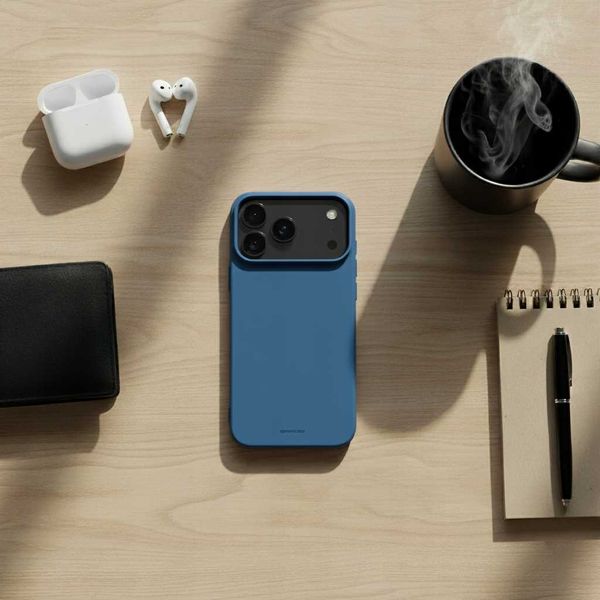 Spacecase Silicone Case 3.0 Iphone 17 Pro Blue zdjęcie 3