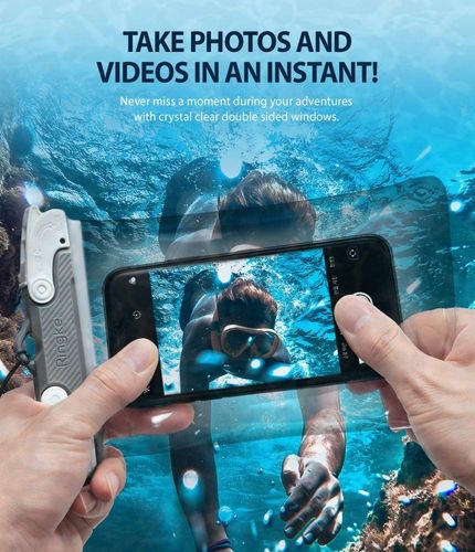 RINGKE UNIVERSAL WATERPROOF CASE GREY na Arena.pl