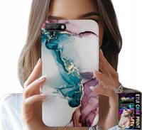 ETUI DO HUAWEI Y6 2018 - ELEGANCKI MARMUREK MODNY KOBIECY CASE