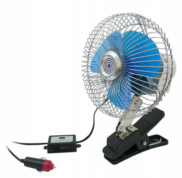 Wentylator Samochodowy Wiatrak do Auta 12V śr 15cm zdjęcie 2