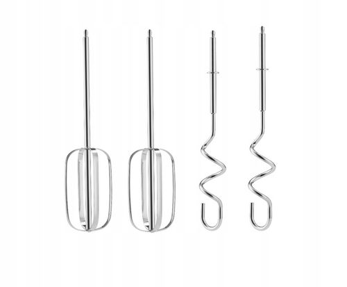 Mikser ręczny 5 biegów tryb TURBO Zestaw 4 mieszadła Organizer TRANSA 900W na Arena.pl