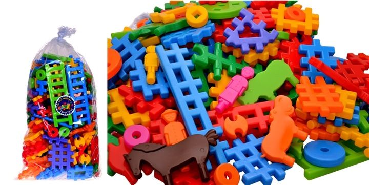 Klocki Przestrzenne Wafle MIX 190 zdjęcie 2