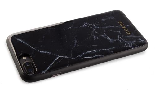 GUESS HARD CASE Apple iPhone 7/8 Plus - BLACK MARBLE na Arena.pl