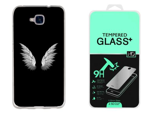HUAWEI HONOR 7 LITE | Etui smartfon CASE + Szkło na Arena.pl