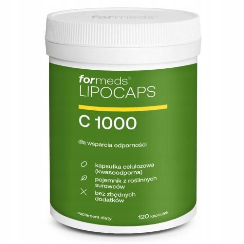 FORMEDS Lipocaps C 1000, 120 kapsułek zdjęcie 1
