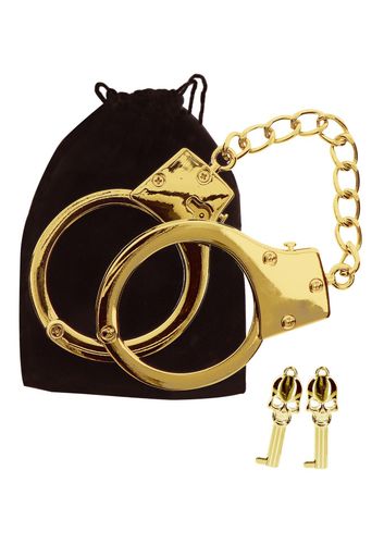 Gold Plated BDSM Handcuffs Gold na Arena.pl
