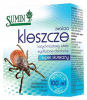2X SHOT KONCENTRAT DO ZWALCZANIA KLESZCZY W OGRODZIE 100ml SUMIN