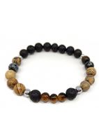 Bransoletka Jaspis Lawa