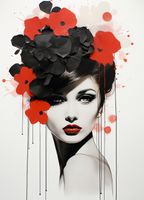 Plakat 20,5x28,4cm Kwiatowa Pasja