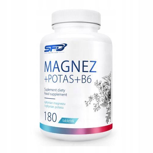 SFD Magnez + Potas + B6, 180 tabl. zdjęcie 1