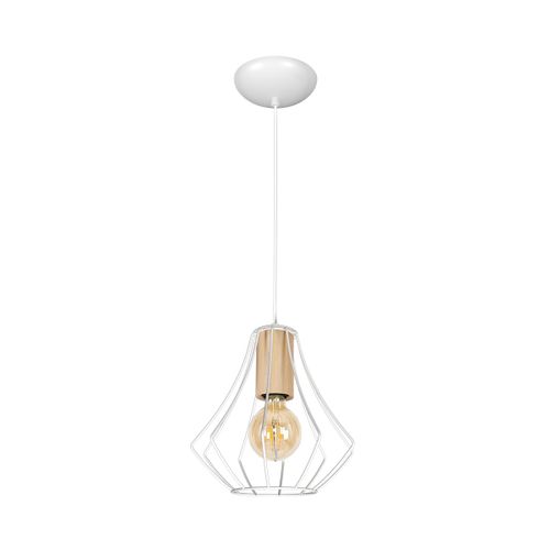 Lampa wisząca WILL WHITE 1xE27 na Arena.pl