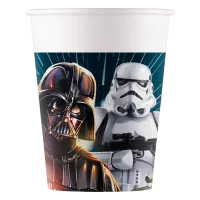 kubki papierowe star wars 200ml 8 szt.