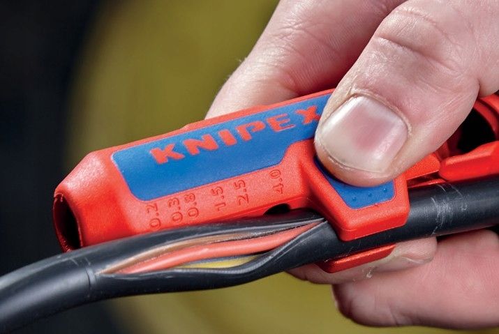 Ściągacz izolacji dla osób praworęcznych ErgoStrip 16 95 01 SB KNIPEX zdjęcie 6