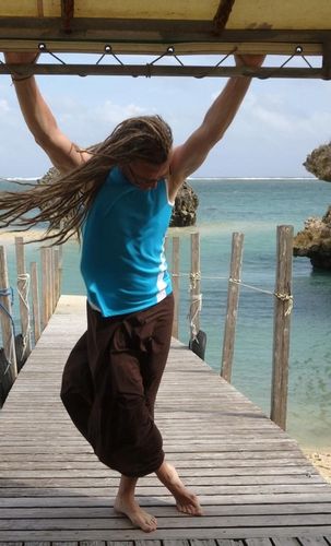 Unisex, szarawary z Indii, brąz kieszenie na Arena.pl