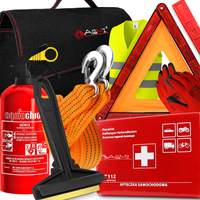 GAŚNICA 1KG APTECZKA MURSKA 575 LINKA KAMIZELKA TORBA TRÓJKĄT ZESTAW