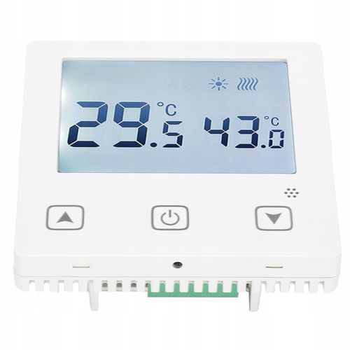 TERMOSTAT TERMOREGULATOR PODŁOGÓWKI REGULATOR LCD na Arena.pl