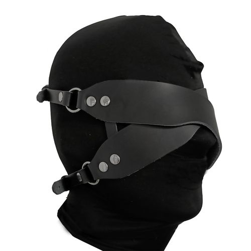 maska na oczy ze skóry naturalnej. gadżet erotyczny dla dorosłych. na Arena.pl