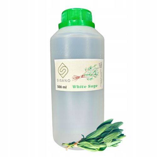 Zapach do swiec sojowych wosk Biała Szałwia 500 ml na Arena.pl