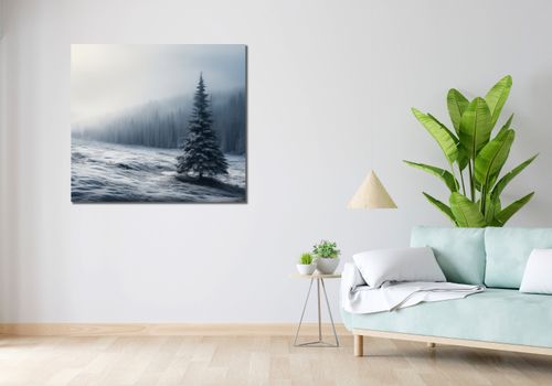 Obraz 100x90cm Samotna Choinka na Arena.pl