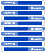 Opaski rzepowe do kabli 10 x 120 mm niebieskie 10 szt.