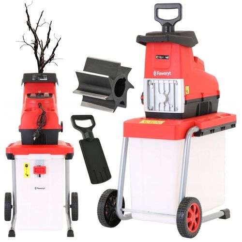 RĘBAK ROZDRABNIACZ DO GAŁĘZI FREZOWY 44mm 2800W +KOSZ FAWORYT GTR2800 na Arena.pl