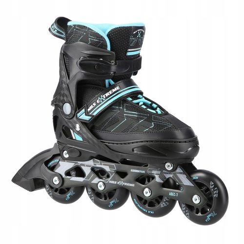 Regulowane rolki miejskie młodzieżowe kauczukowe kółka ABEC7 r. 39-42 Nils na Arena.pl