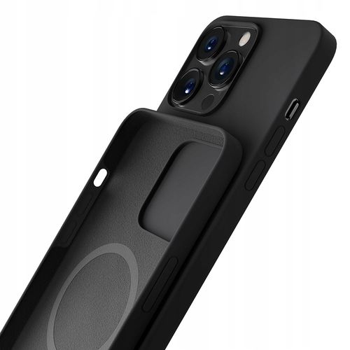 Etui na Apple iPhone 14 Plus - 3mk HARDY Silicone MagCase Graphite na Arena.pl