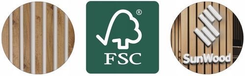 Lamele na BIAŁEJ PŁYCIE Ścienne 275x46 Listwy na Ścianę DĄB PREMIUM Kolory na Arena.pl