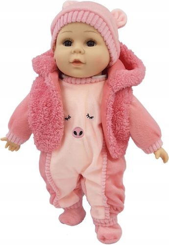 LALKA BOBAS MÓWI I ŚPIEWA POLSKI 35CM+SMOCZEK_45v na Arena.pl