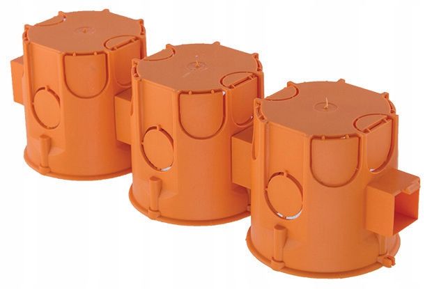 50x PUSZKA INSTALACYJNA ŁĄCZENIOWA GŁĘBOKA PK60 zdjęcie 2