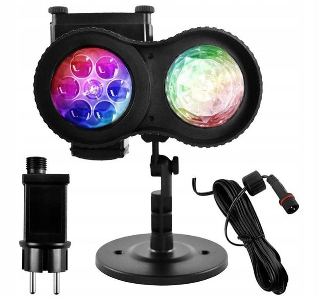 PROJEKTOR LED ŚNIEG ŚWIĄTECZNY NA PILOT LASEROWY REFLEKTOR NA DOM RZUTNIK zdjęcie 2