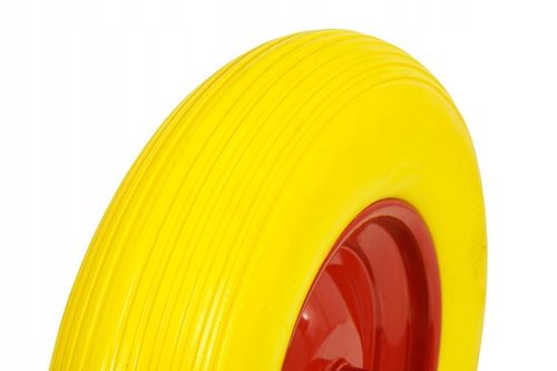 KOŁO KÓŁKO DO TACZKI TACZEK PEŁNE 4.00-8 400-8 400x8 BEZDĘTKOWE PEŁNE na Arena.pl