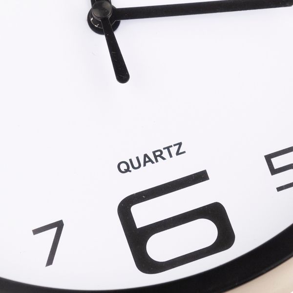 Zegar Ścienny Czytelny Sekundnik Stylowy Gruby Do Salonu Kuchni Aa R6 zdjęcie 3