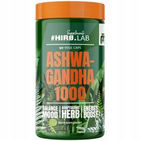 ASHWAGANDHA 1000mg 90 kaps REDUKCJA STRESU Witania Spokój Sen Aszwaganda