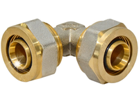 KOLANO KOLANKO RÓWNOPRZELOTOWE PEX ALUPEX SKRĘCANE FI 32 mm x 32 mm MOSIĄDZ