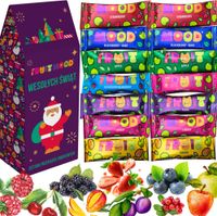 CHRISTMAS FRUIT MOOD owocow przekąski MIX SMAKÓW aż 100g PREZENT NA ŚWIĘTA