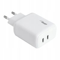 2 x Ładowarka 2x USB-C PD 5-12V 3A 40W QuickCharge3.0