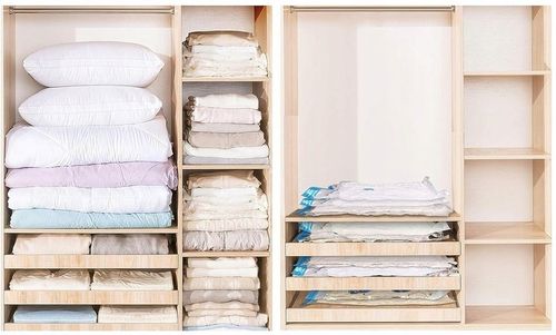 WORKI PRÓŻNIOWE Na Ubrania Pościel Torby, ZESTAW 12 SZTUK , 4 ROZMIARY na Arena.pl